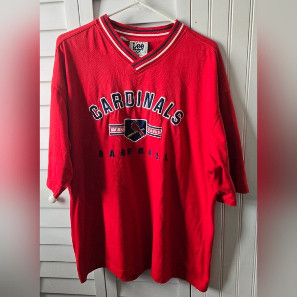 Lee Other - VTG Lee Sport St. Louis Cardinals Baseball Short Sleeve Tshirt Mens Size XL